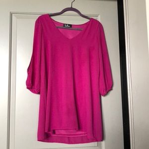 Lulus cold shoulder shift dress